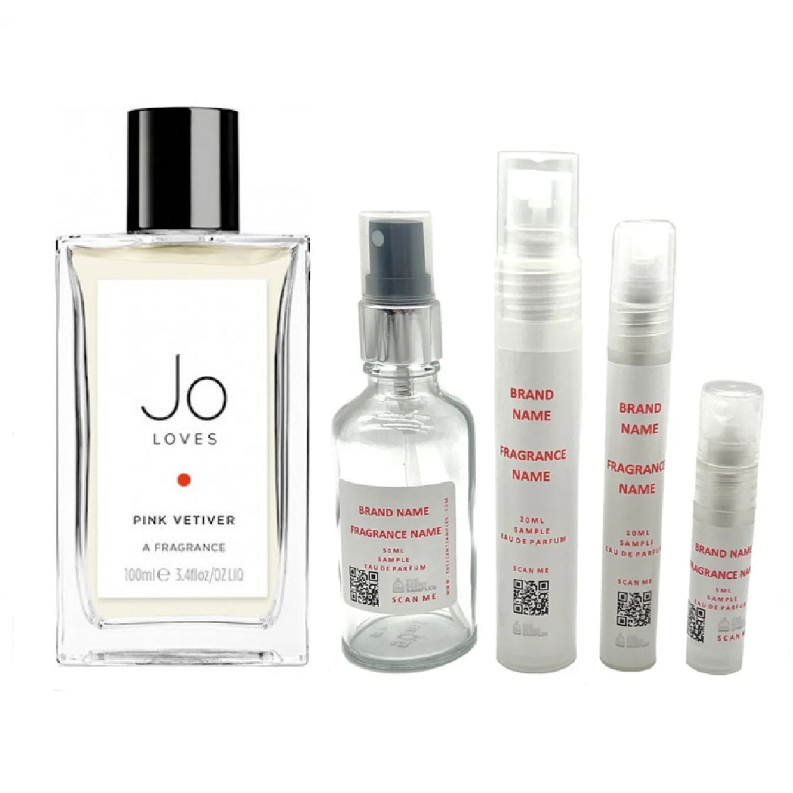 Jo Loves Pink Vetiver – The Scent Sampler - Main Image